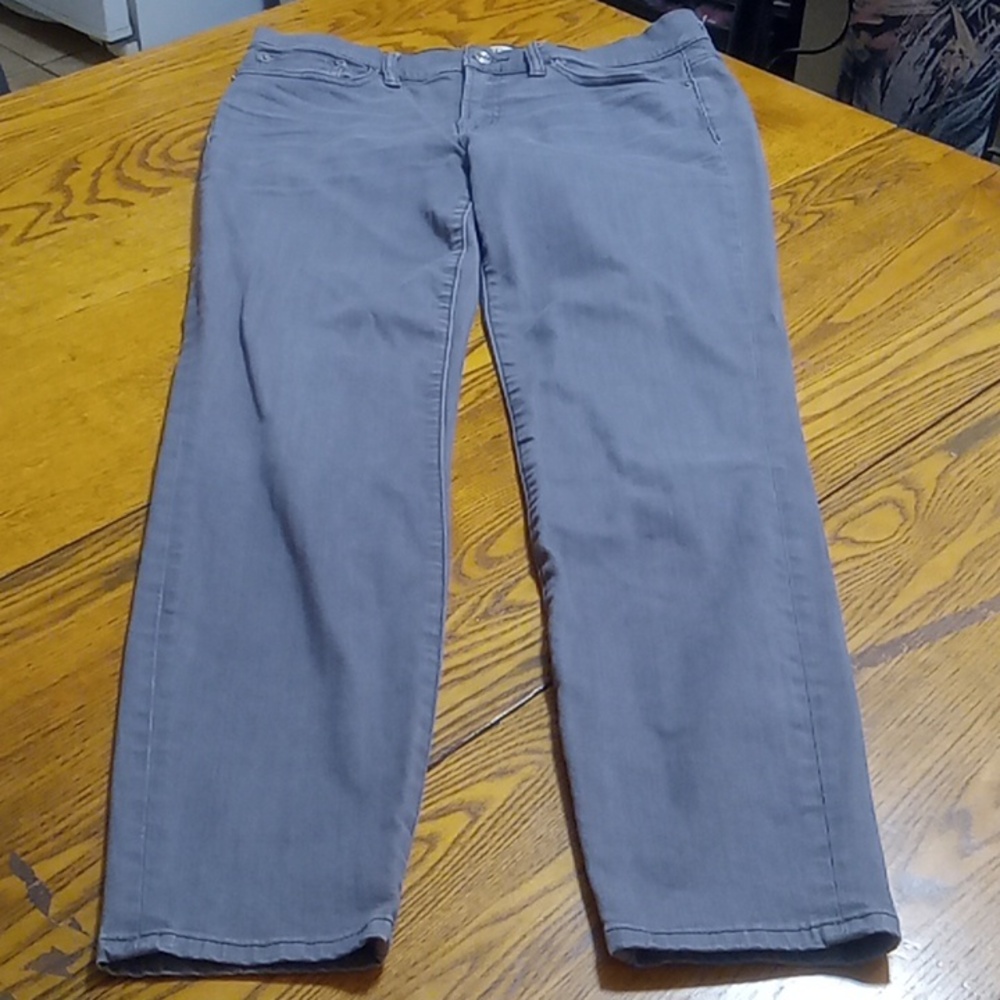 J CREW Womens Jeans GRAY 30 TOORHPICK Summer Used Preowned GREY